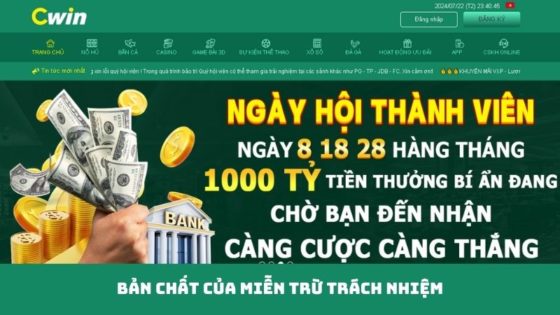 Bản chất của Miễn Trừ Trách Nhiệm